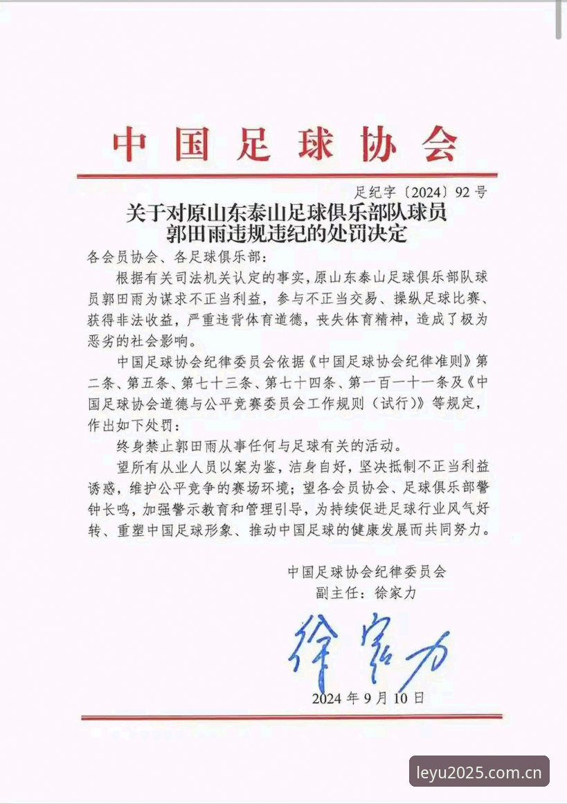 乐鱼体育手机端下载 中国足协第三批禁足名单深度评测:行业反腐风暴下的足球生态重构